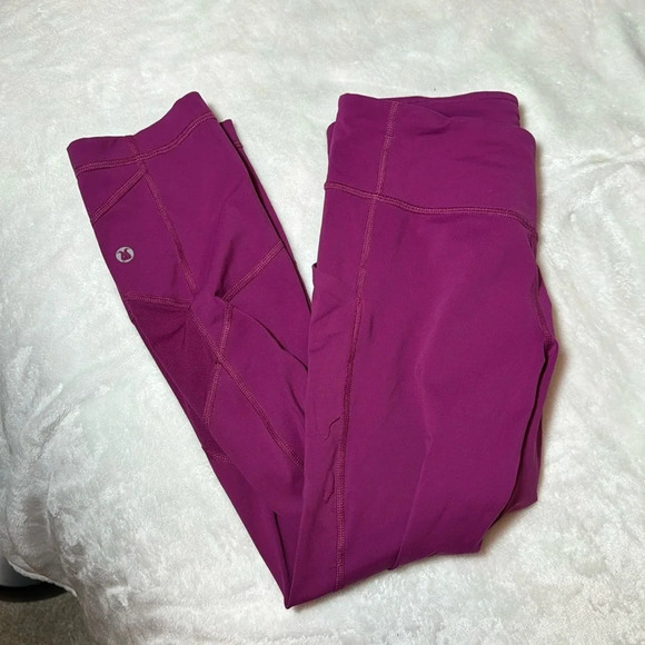 lululemon athletica Pants - Lululemon Pace rival crop size 6